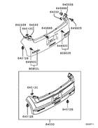 Rear bumper & support
