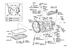 Transmission Case & Oil Pan (Atm)