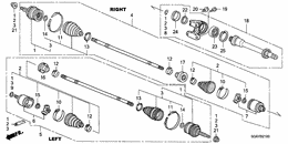 Front driveshaft/half sha ft