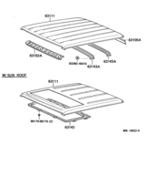 Roof Panel & Back Panel