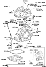 Transmission Case & Oil Pan (Atm)