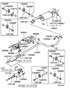 Exhaust pipe & muffler