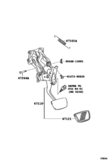 Brake Pedal & Bracket