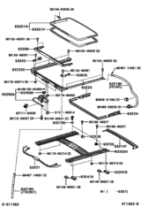 Roof Panel & Back Window Glass