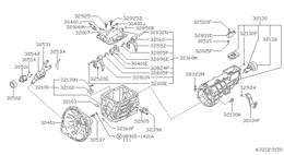 Transmission case & clutch release