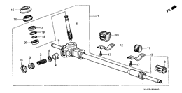 Steering gear box
