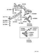 Front susp arm & member