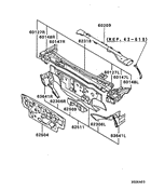 Front deck & insulator
