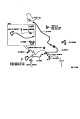Clutch Pedal & Flexible Hose