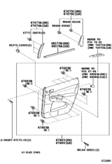 Rear Door Panel & Glass