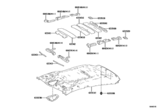 Roof Headlining & Silencer Pad