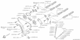 Camshaft & valve mechanism