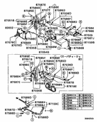A/c cond, piping(dual:a)