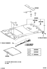 Roof Headlining & Silencer Pad