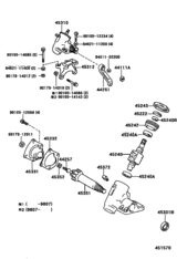 Front Steering Gear & Link