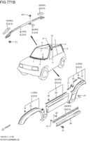 Облицовка / splash guard
