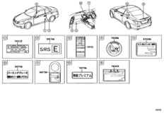 Caution Plate (Exterior & Interior)
