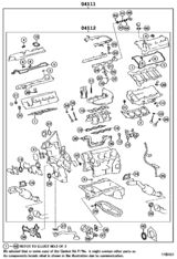 Engine Overhaul Gasket Kit