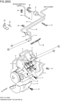 transfer shift actuator