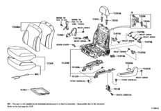 Front Seat & Seat Track