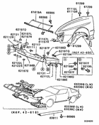 Fender & front end cover