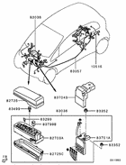 Wiring & attaching parts