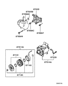 A/c condenser, piping