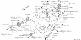 Water pump, cooling fan & thermostat