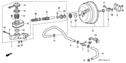 Brake master cylinder