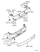 Rear bumper & support