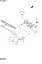 rear wind windshield wiper