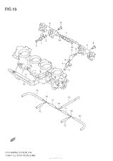 Throttle Body Hose/joint (Gsx1300R L2 E03)