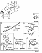 Wiring & attaching parts