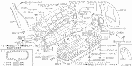 Cylinder block & oil pan