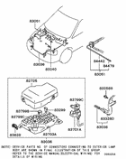 Wiring & attaching parts