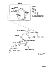 Brake Booster & Vacuum Tube