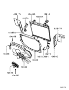 Radiator,hose & condenser tank