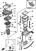 Upper casing