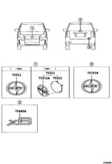 Emblem & Name Plate (Exterior & Interior)