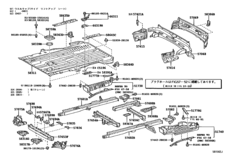 Rear Floor Panel & Rear Floor Member