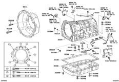 Transmission Case & Oil Pan (Atm)