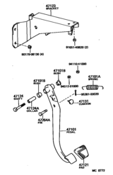 Brake Pedal & Bracket