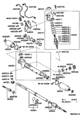 Front Steering Gear & Link