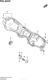 Speedometer (Dl650Xal6 E03)