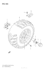 Left Rear Wheel (Lt-A750Xpl2 E28)