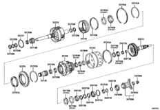 Planetary Gear, Reverse Piston & Counter Gear(Atm)