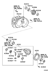 Front Axle Housing & Differential