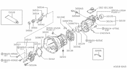 Transmission case & clutch release