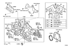 Timing Gear Cover & Rear End Plate
