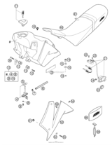 Tank, Seat, Cover